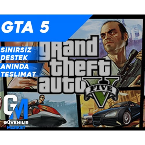  Grand Theft Auto 5 + Garanti + Destek